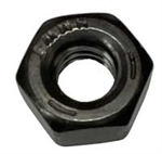 HEX NUT, 1/4^ C. NON PLATED