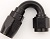 -4 150§ FEMALE Hose End - Aluminum - Black