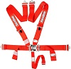 L & L 5PT HARNESS RED D