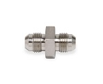 Fitting, Adapter, Straight, 3 AN Male to 3 AN Male, Stainless, Natural, Each