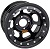 Beadlock Wheel, Black, 13 x 8 x 3^, 4 on 4 1/2