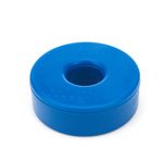 Torque Link, Puck Style Pull Bar, Single Shaft, Urethane, Blue
