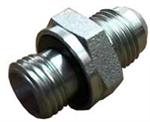 1/4^ BSPP to -6 Taper Steel  Fitting  - Short Length