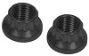 3/8^-24 F 12 POINT FLANGE NUT  PACKAGE OF 10