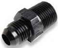 FITTING -3 AN X 1/8^ NPT STRAIGHT  BLACK