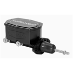 Tandem Compact Master Cylinder - 1^ Bore,Black - W