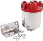 FUEL FILTER CHROME CANISTER