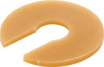 Bump Stop Shim, 1/8 in Thick, Plastic, Tan