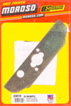 Main Cap Oil Baffle, Steel, Cadmium, Big Block Chevy