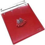 FUEL INLET COVER (RED)