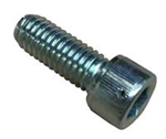 ZINC ALLEN BOLT 3/8-16 X 1^  WIRE DRILLED