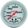 Water Temperature Gauge, Ultra-Lite, 120-240