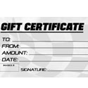 gift certificate